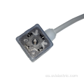 Enchufe para el conector de bobinas solenoides de válvula